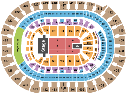 Capital One Arena Trans-Siberian Orchestra Seating Chart